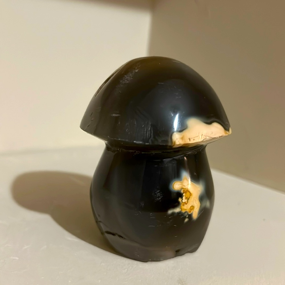 Orca Agate Mushroom Crystal